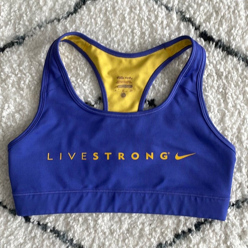 Nike LiveStrong Racerback Sports Bra